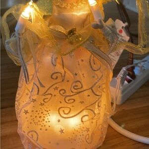 Elegant Illuminated Angel Figurine